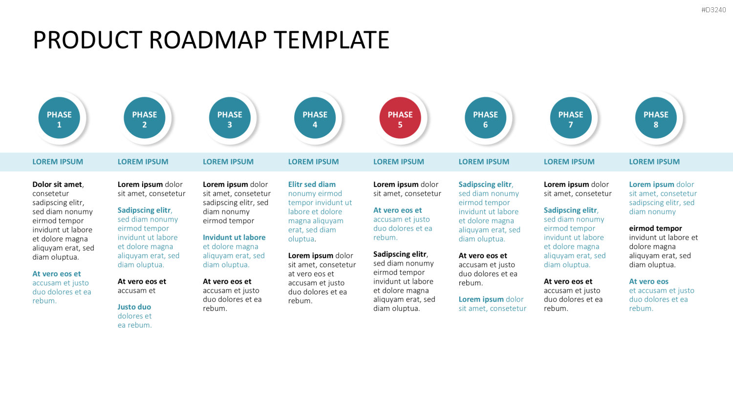Roadmap-Toolbox PowerPoint-Vorlage