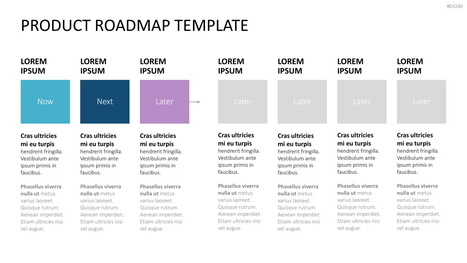 Roadmap-Toolbox PowerPoint-Vorlage