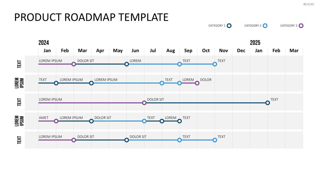Roadmap-Toolbox PowerPoint-Vorlage