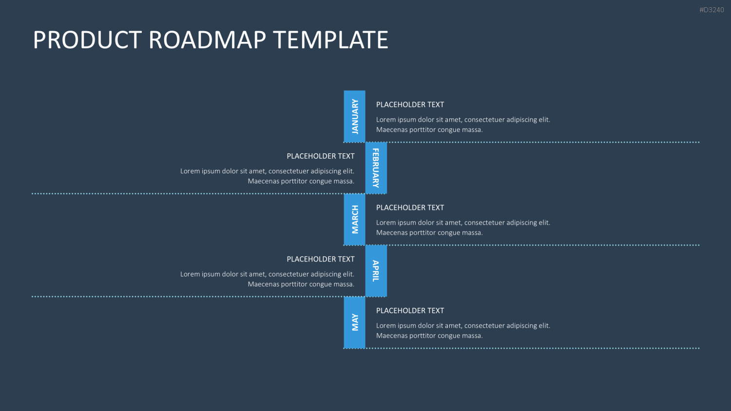 Roadmap-Toolbox PowerPoint-Vorlage
