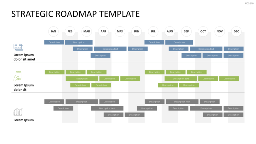 Roadmap-Toolbox PowerPoint-Vorlage