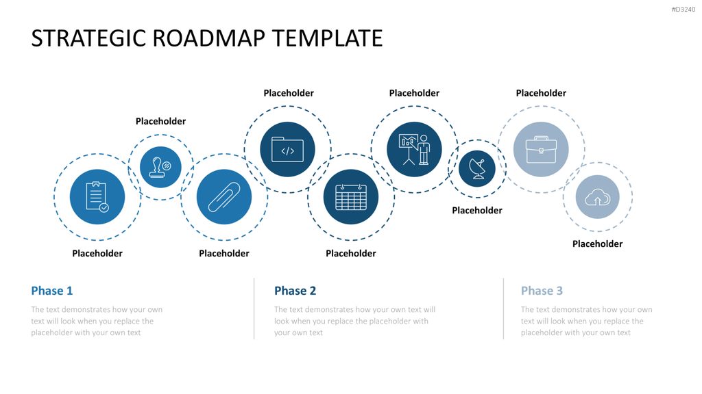 Roadmap-Toolbox PowerPoint-Vorlage