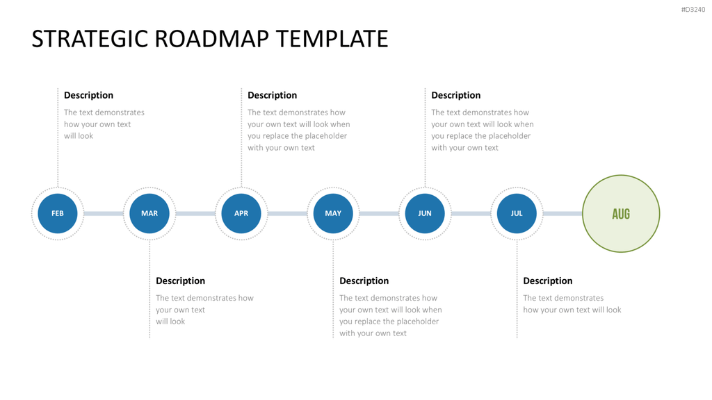 Roadmap-Toolbox PowerPoint-Vorlage