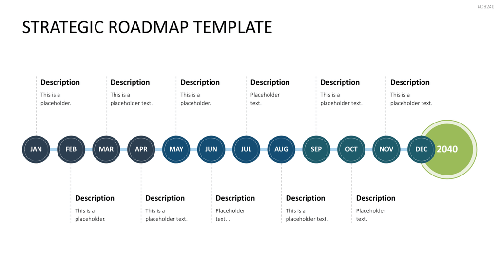 Roadmap-Toolbox PowerPoint-Vorlage