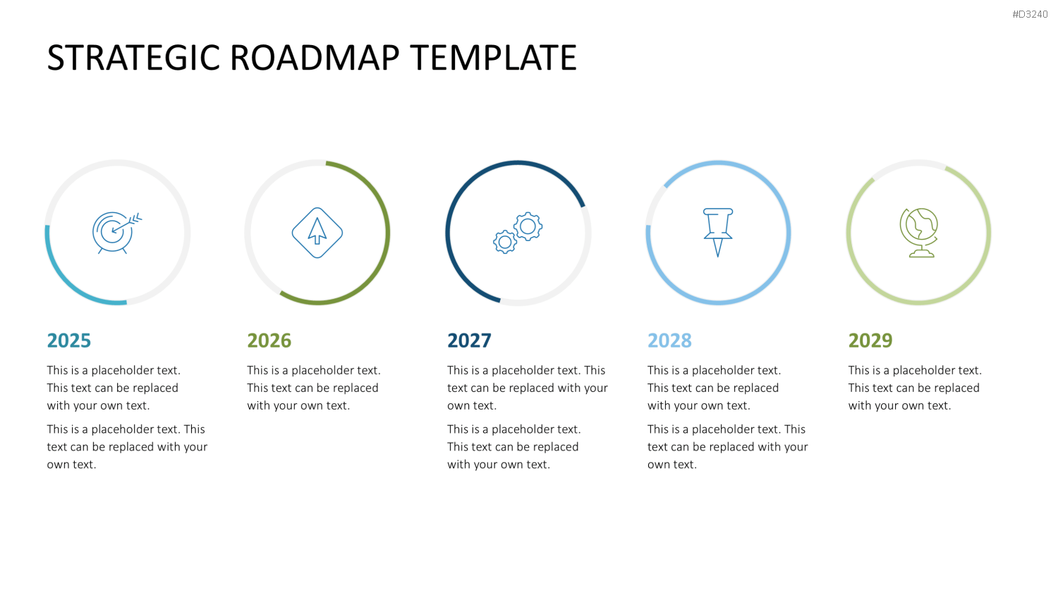 Roadmap-Toolbox PowerPoint-Vorlage
