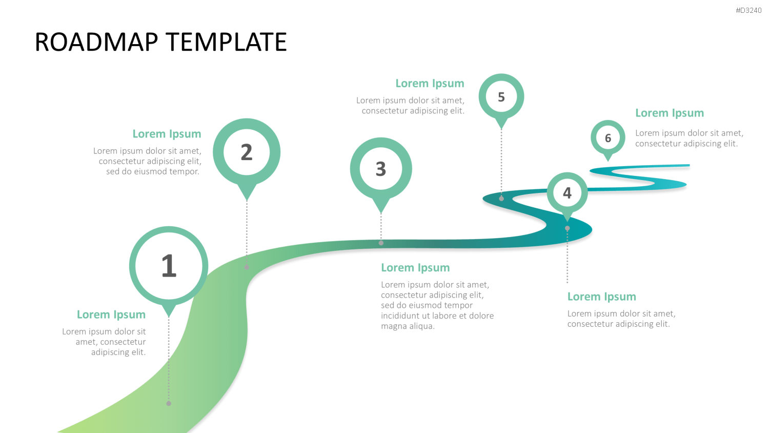 Roadmap-Toolbox PowerPoint-Vorlage