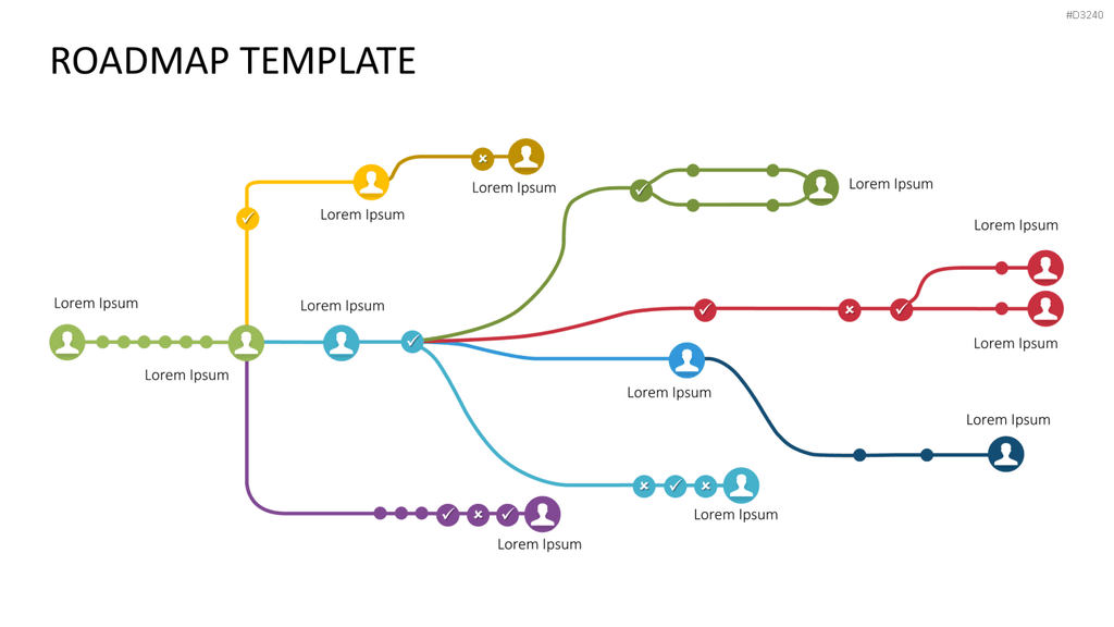 Roadmap-Toolbox PowerPoint-Vorlage