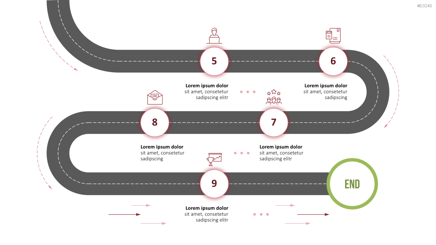 Roadmap-Toolbox PowerPoint-Vorlage
