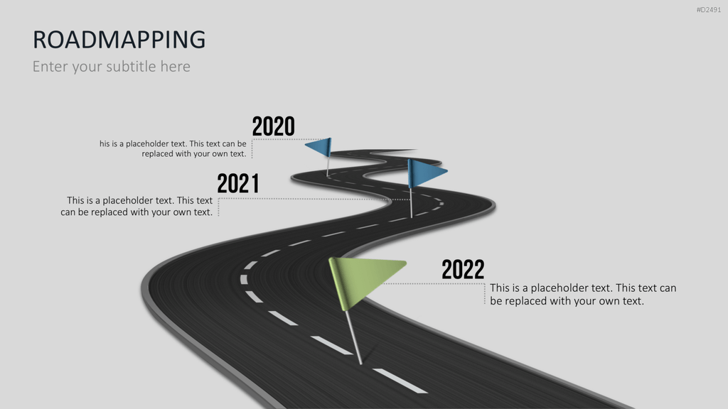 Roadmapping PowerPoint-Vorlage