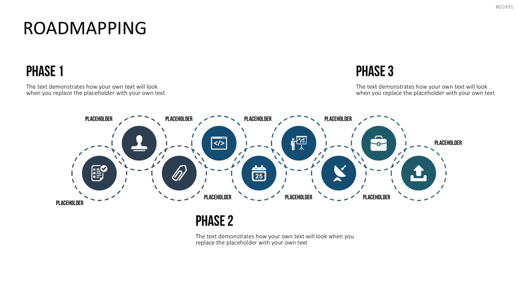 Roadmapping PowerPoint-Vorlage