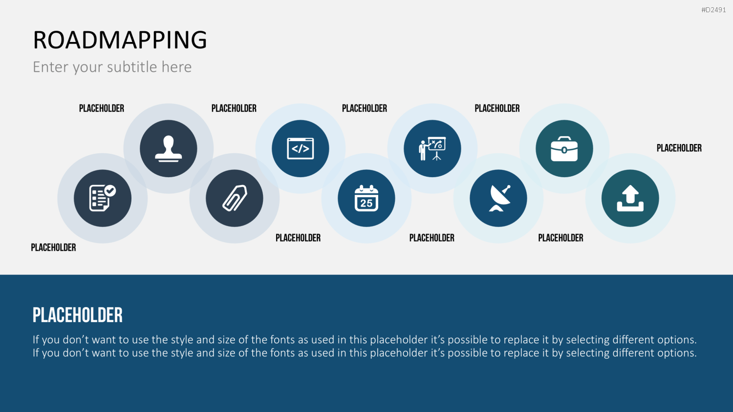 Roadmapping PowerPoint-Vorlage