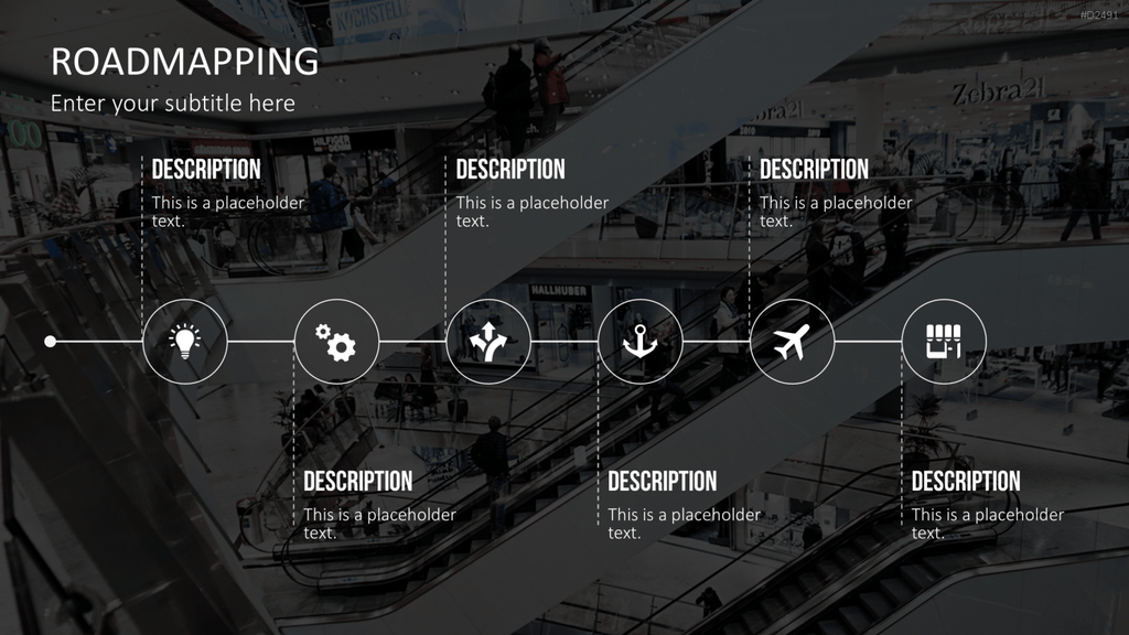 Roadmapping PowerPoint-Vorlage