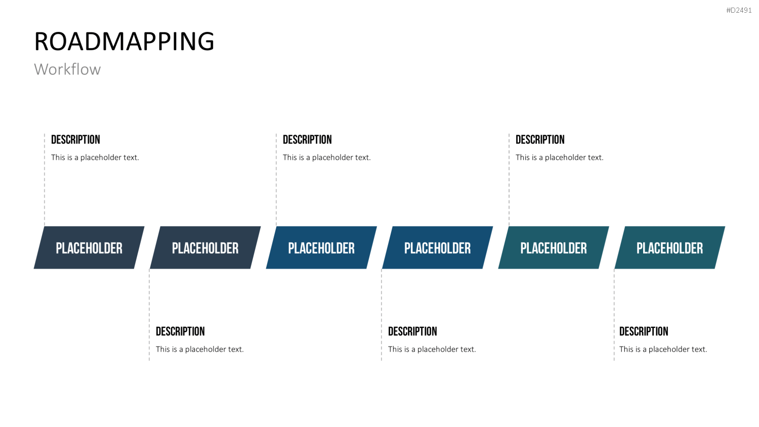 Roadmapping PowerPoint-Vorlage