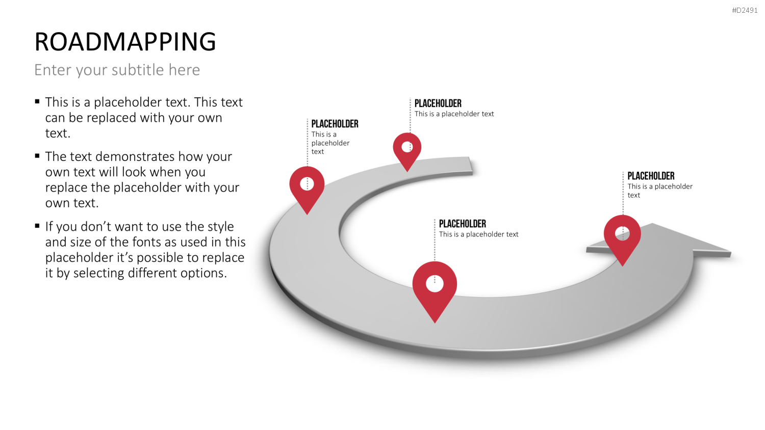Roadmapping PowerPoint-Vorlage