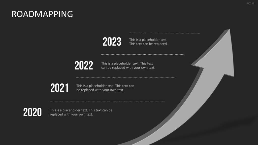 Roadmapping PowerPoint-Vorlage