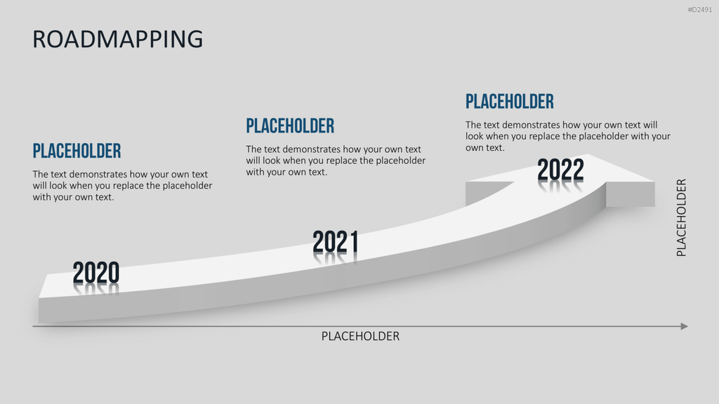 Roadmapping PowerPoint-Vorlage