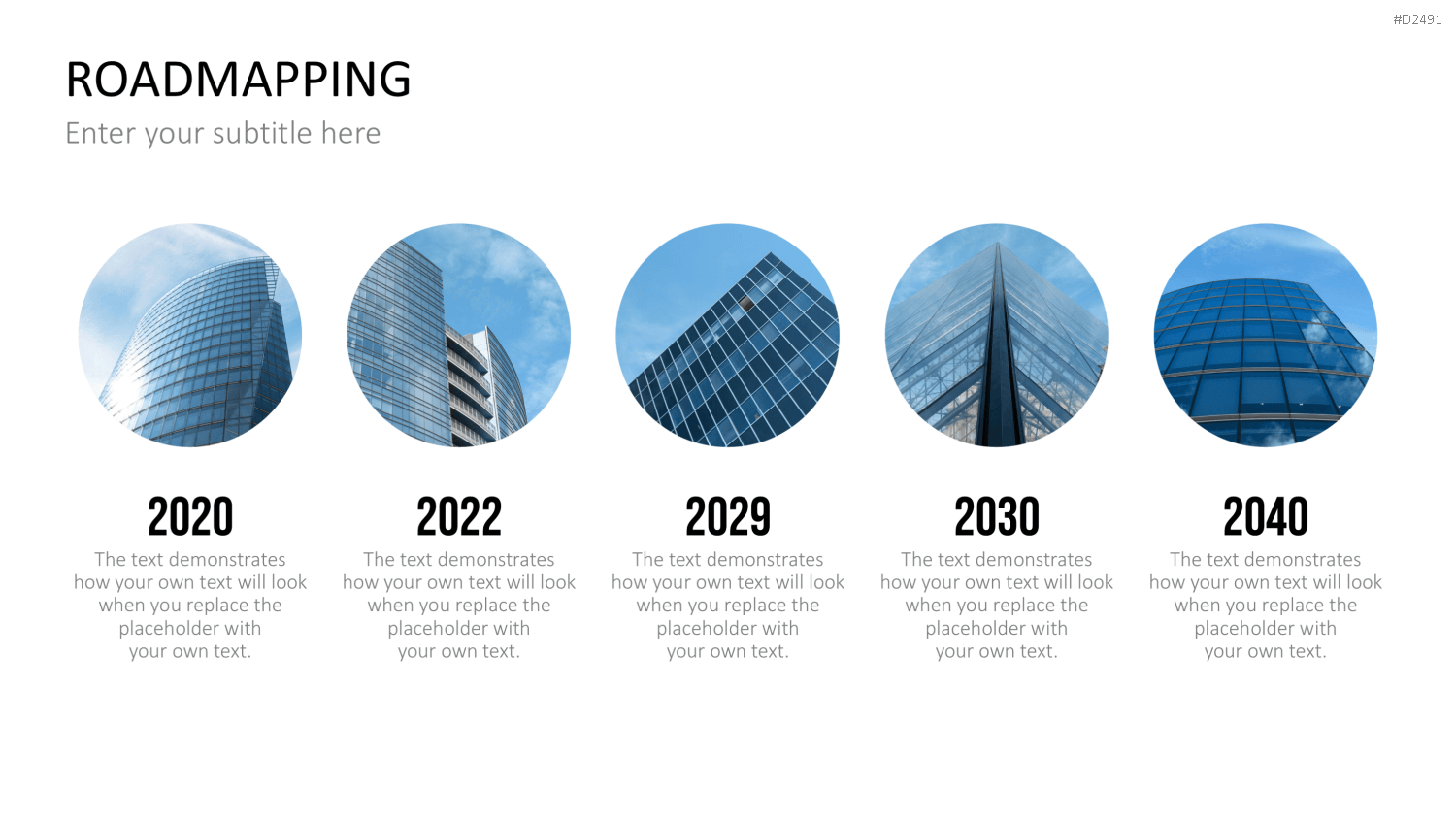 Roadmapping PowerPoint-Vorlage