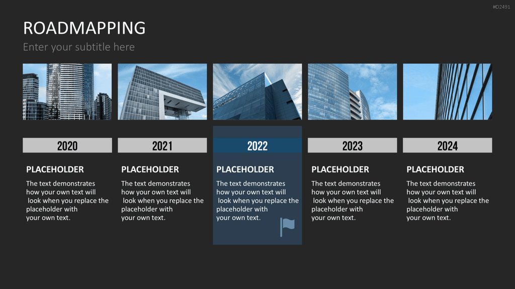 Roadmapping PowerPoint-Vorlage