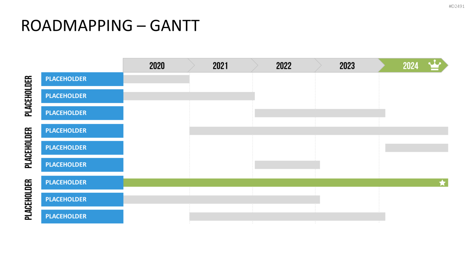 Roadmapping PowerPoint-Vorlage