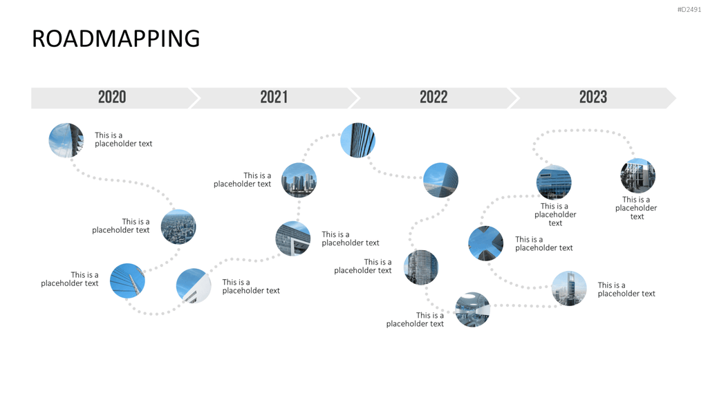 Roadmapping PowerPoint-Vorlage