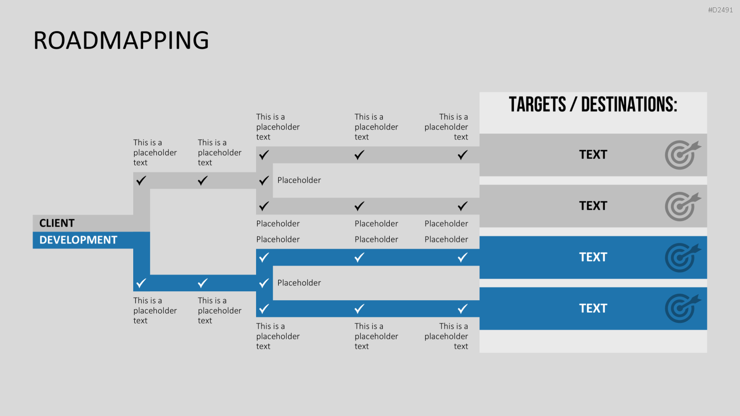 Roadmapping PowerPoint-Vorlage