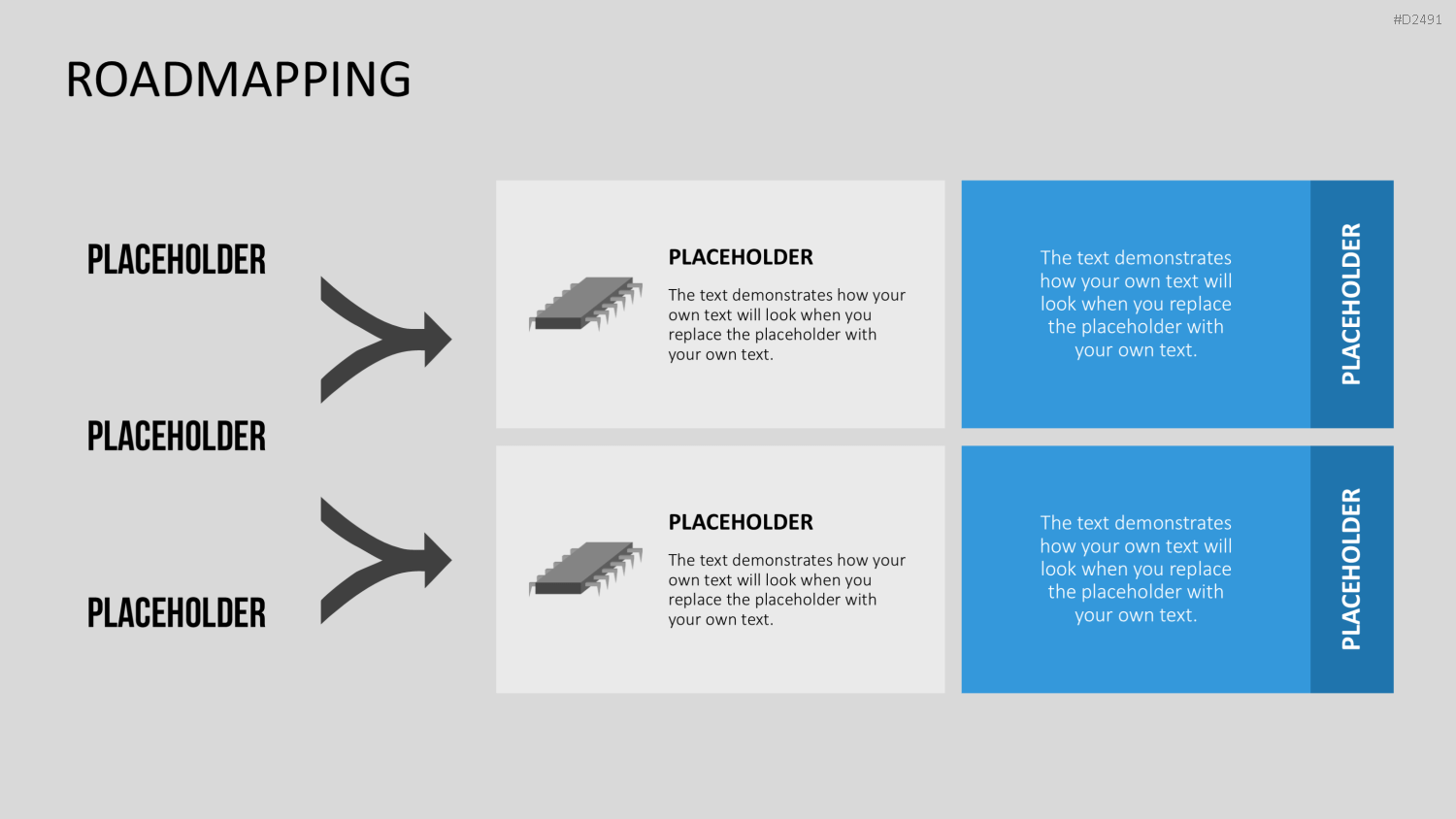 Roadmapping PowerPoint-Vorlage