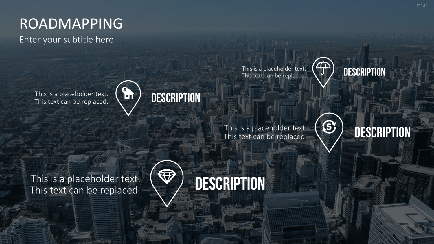 Roadmapping PowerPoint-Vorlage