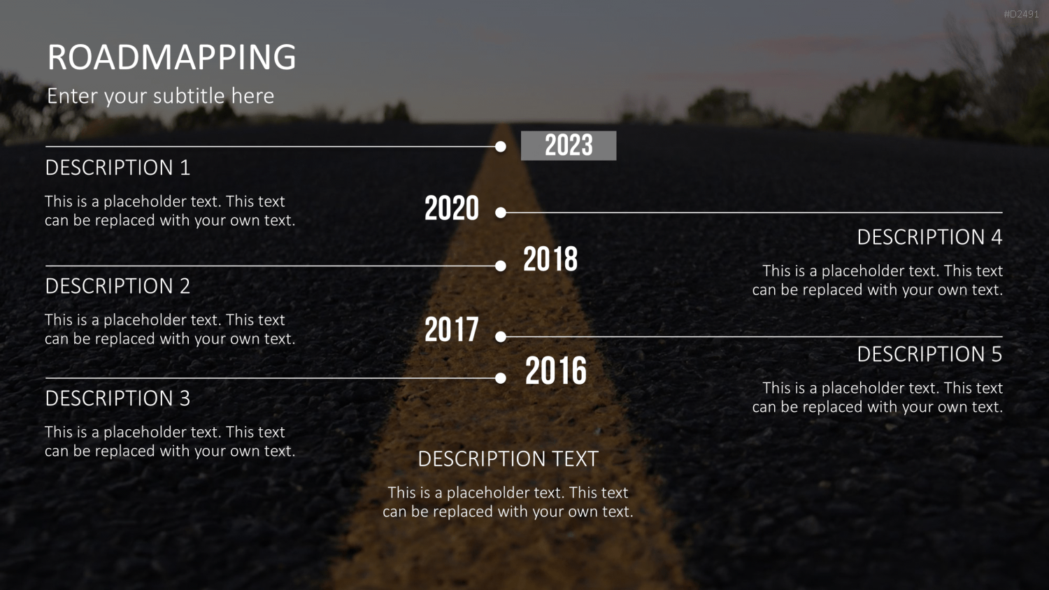 Roadmapping PowerPoint-Vorlage