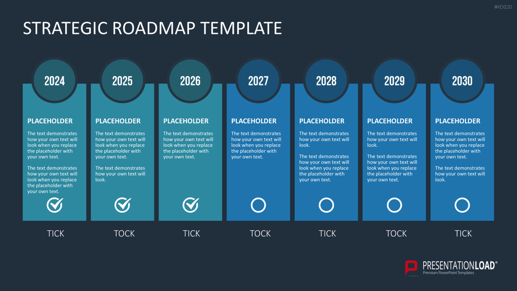 Roadmaps-Bundle PowerPoint-Vorlage
