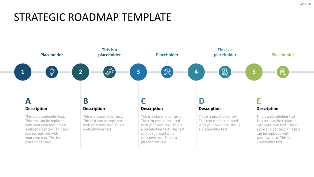 Roadmaps-Bundle PowerPoint-Vorlage