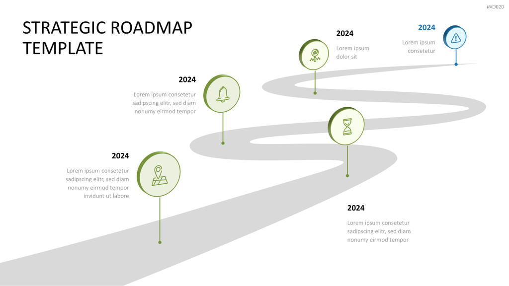 Roadmaps-Bundle PowerPoint-Vorlage