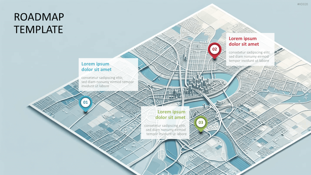Roadmaps-Bundle PowerPoint-Vorlage