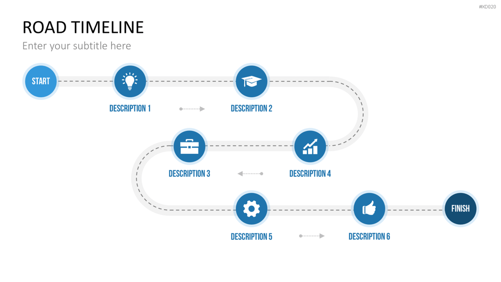 Roadmaps-Bundle PowerPoint-Vorlage