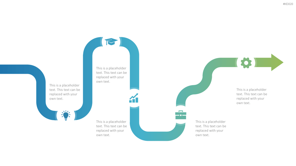 Roadmaps-Bundle PowerPoint-Vorlage