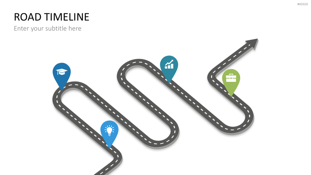 Roadmaps-Bundle PowerPoint-Vorlage