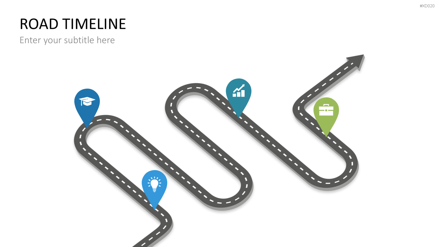 Roadmaps-Bundle PowerPoint-Vorlage