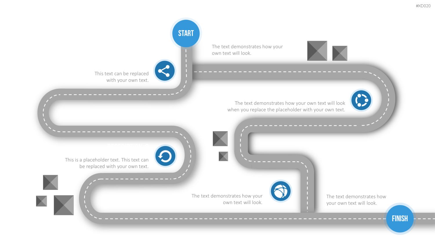 Roadmaps-Bundle PowerPoint-Vorlage