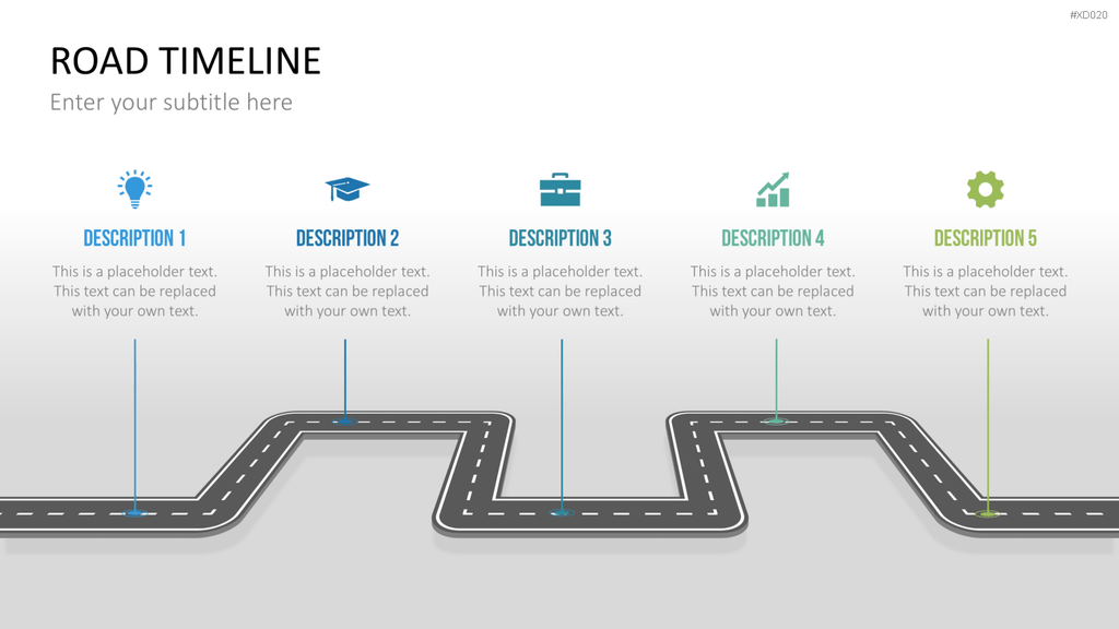 Roadmaps-Bundle PowerPoint-Vorlage