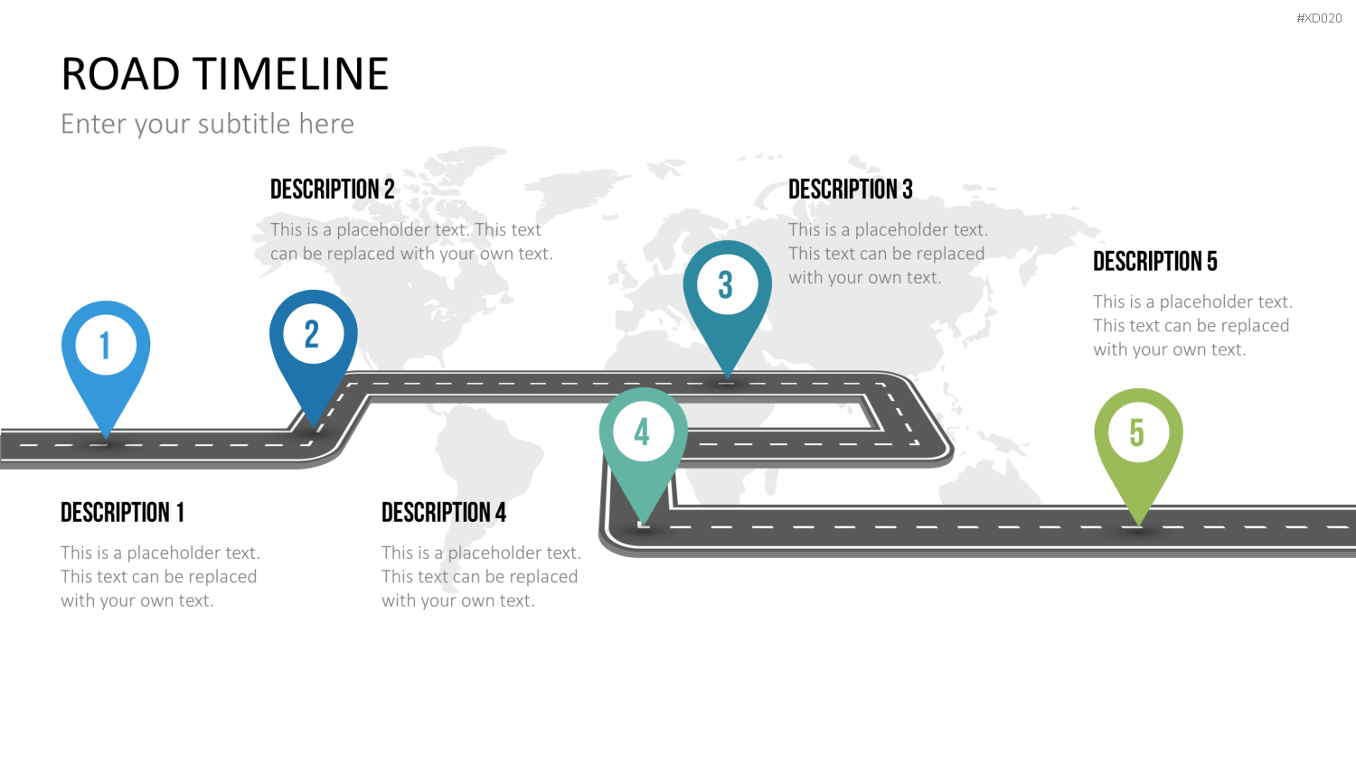 Roadmaps-Bundle PowerPoint-Vorlage