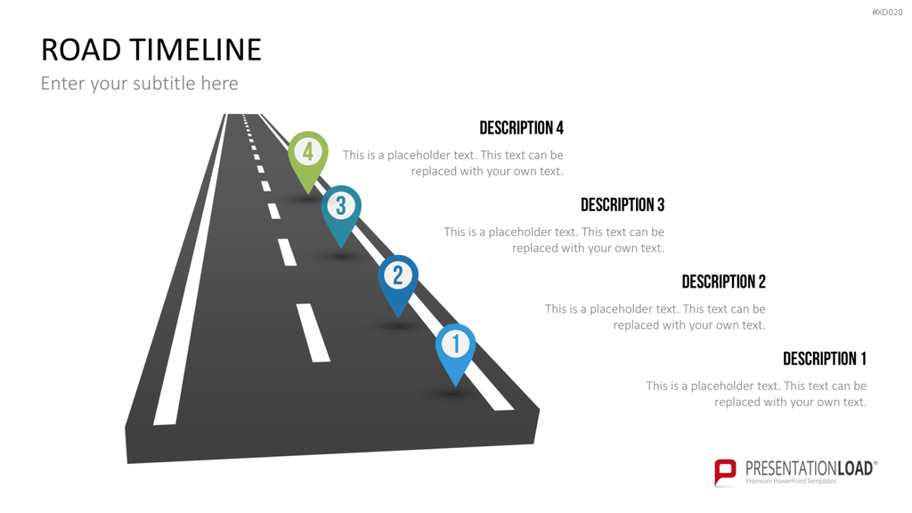 Roadmaps-Bundle PowerPoint-Vorlage