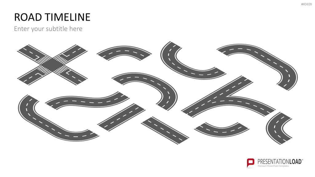 Roadmaps-Bundle PowerPoint-Vorlage