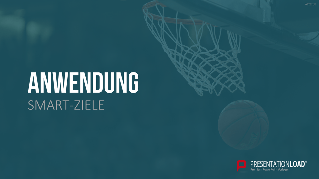 SMART Ziele PowerPoint-Vorlage