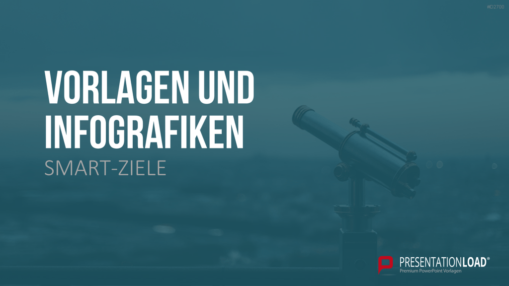 SMART Ziele PowerPoint-Vorlage