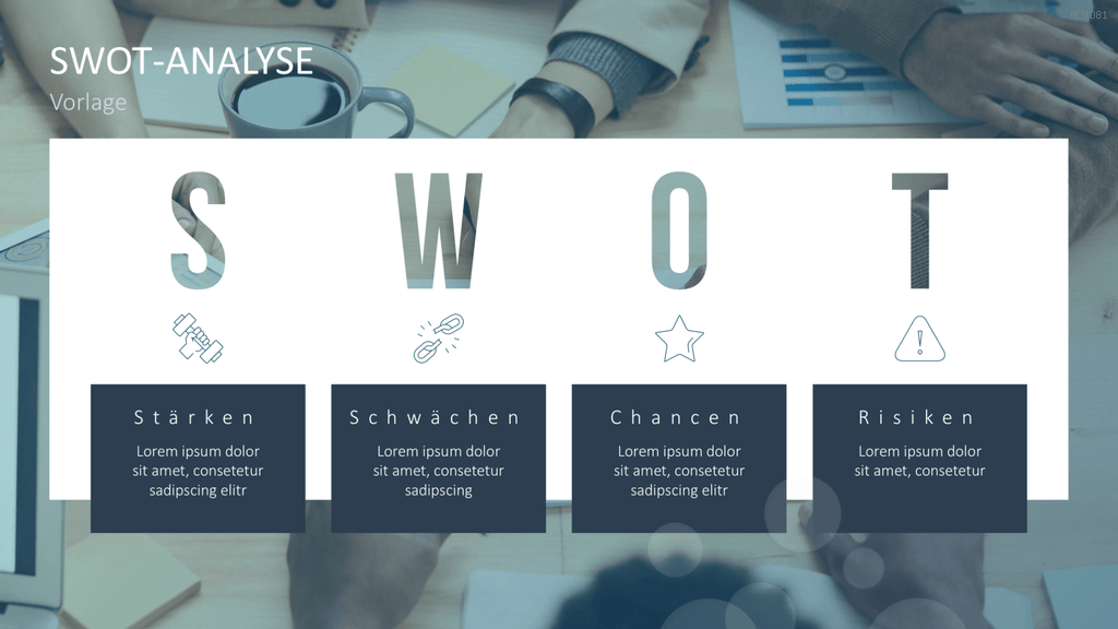 SWOT-Analyse PowerPoint-Vorlage