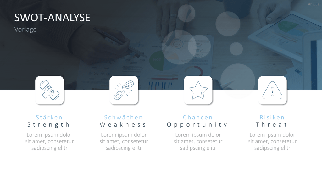 SWOT-Analyse PowerPoint-Vorlage