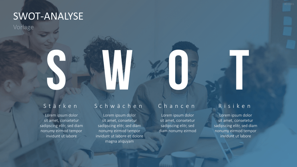 SWOT-Analyse PowerPoint-Vorlage
