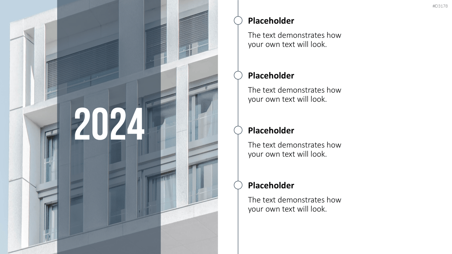 Scrolling Timeline PowerPoint-Vorlage