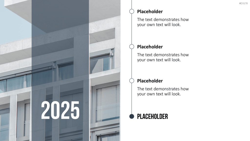 Scrolling Timeline PowerPoint-Vorlage