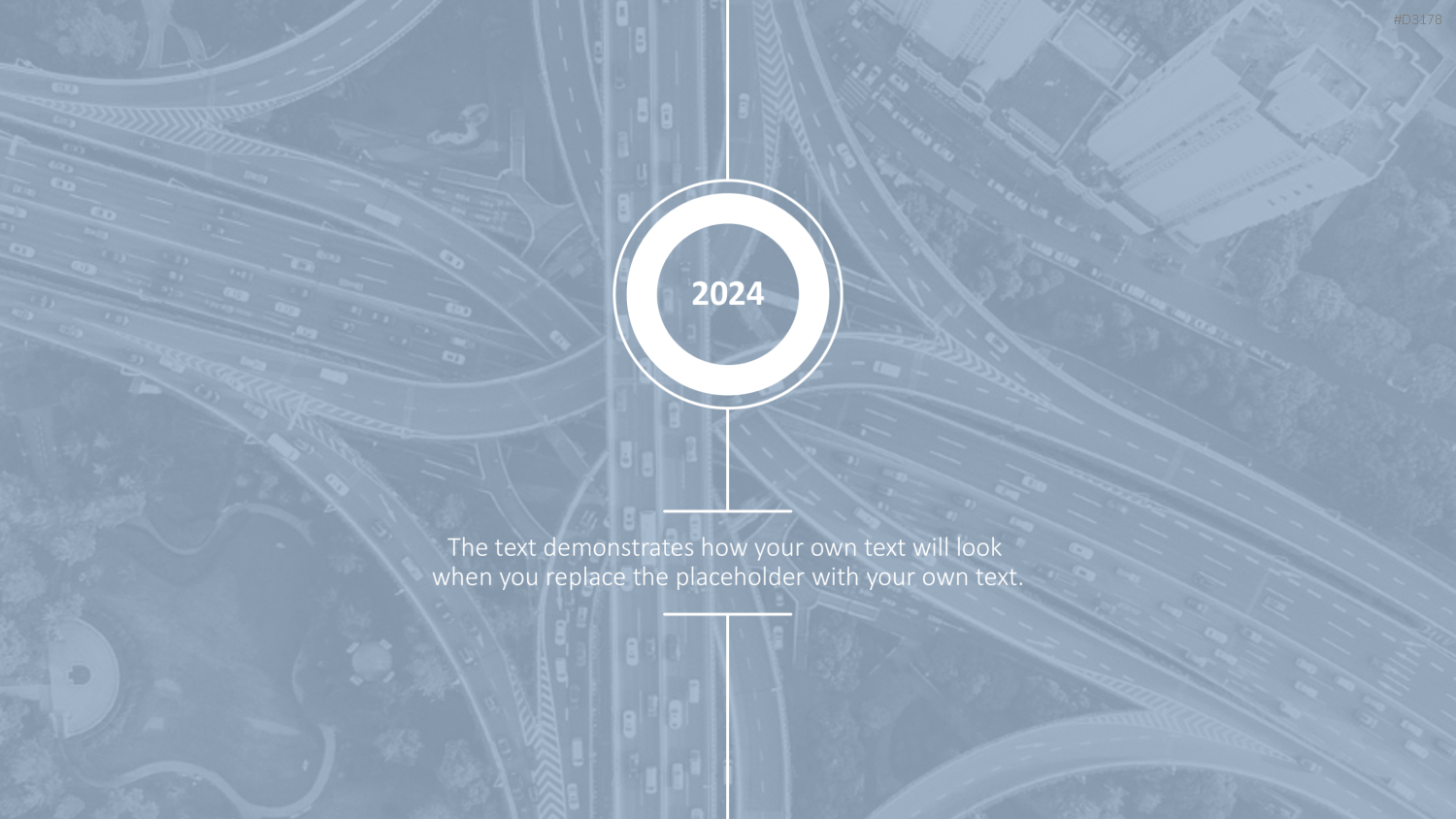 Scrolling Timeline PowerPoint-Vorlage