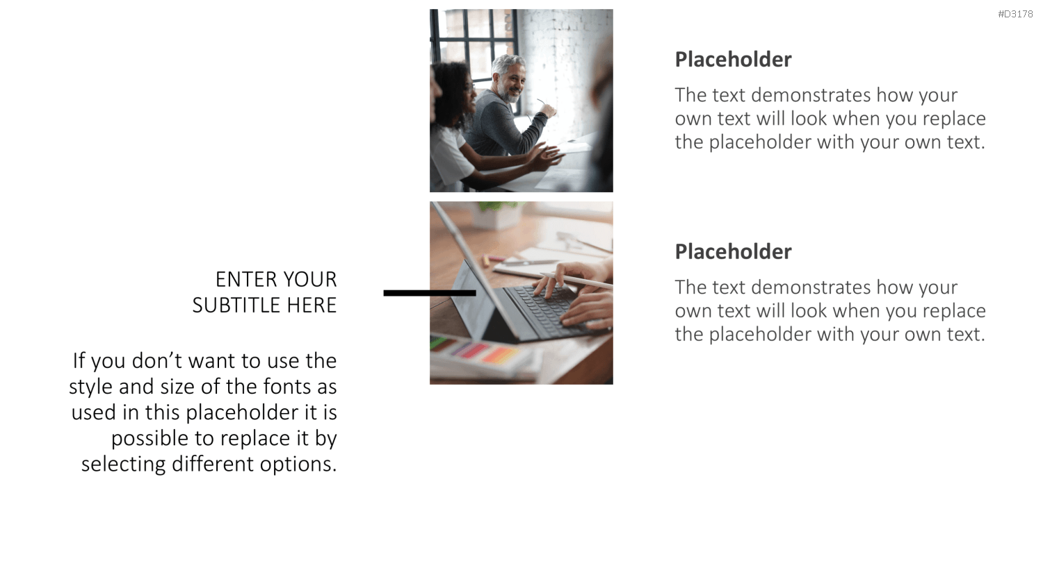 Scrolling Timeline PowerPoint-Vorlage